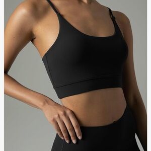 Colorfulkoala Women's Dreamlux Bowknot Strappy Sports Bra Large